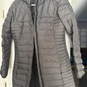 Eddie Bauer Women's Charcoal Puffer Coat